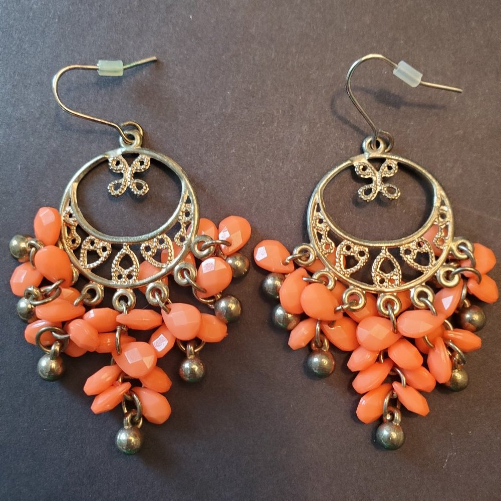 Beautiful Coral Earrings!